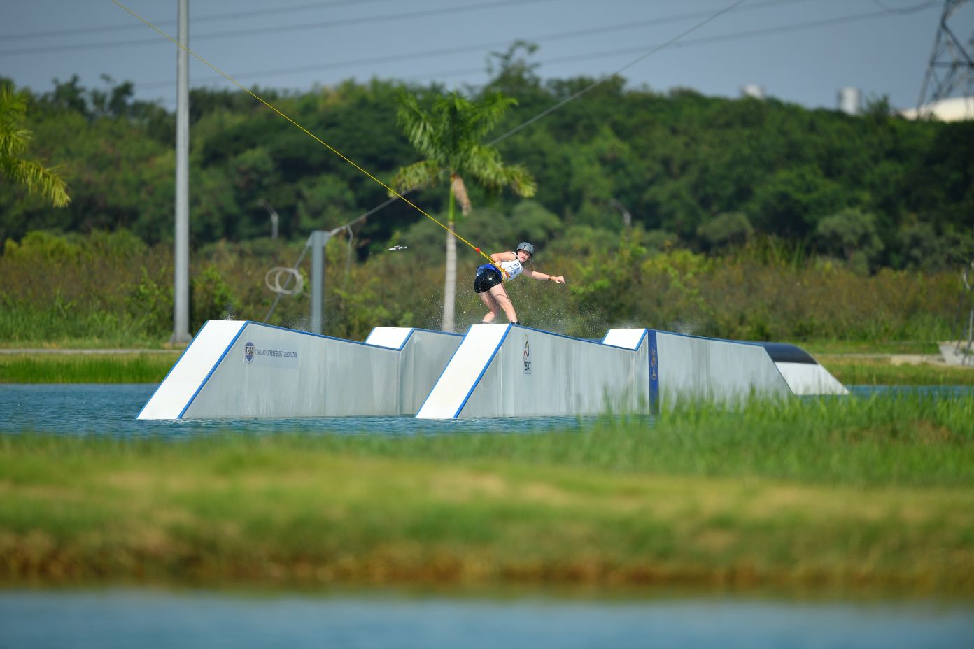 India Laverack at the 2022 Cable Wakeboard Worlds