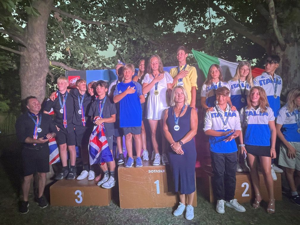 Bronze Medals for Young GB Waterskiers at Euros British Water Ski and