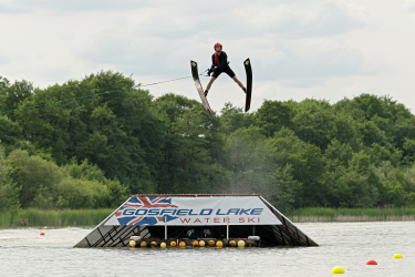 Charlie Fearn jumping in 2025. Photo: Chris Yates