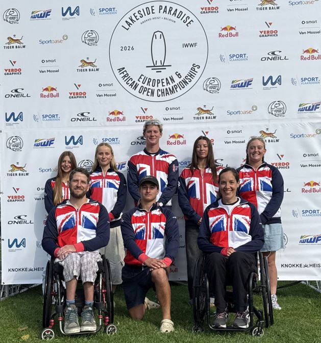 GB Cable Wakeboard squad at 2026 Open Euros
