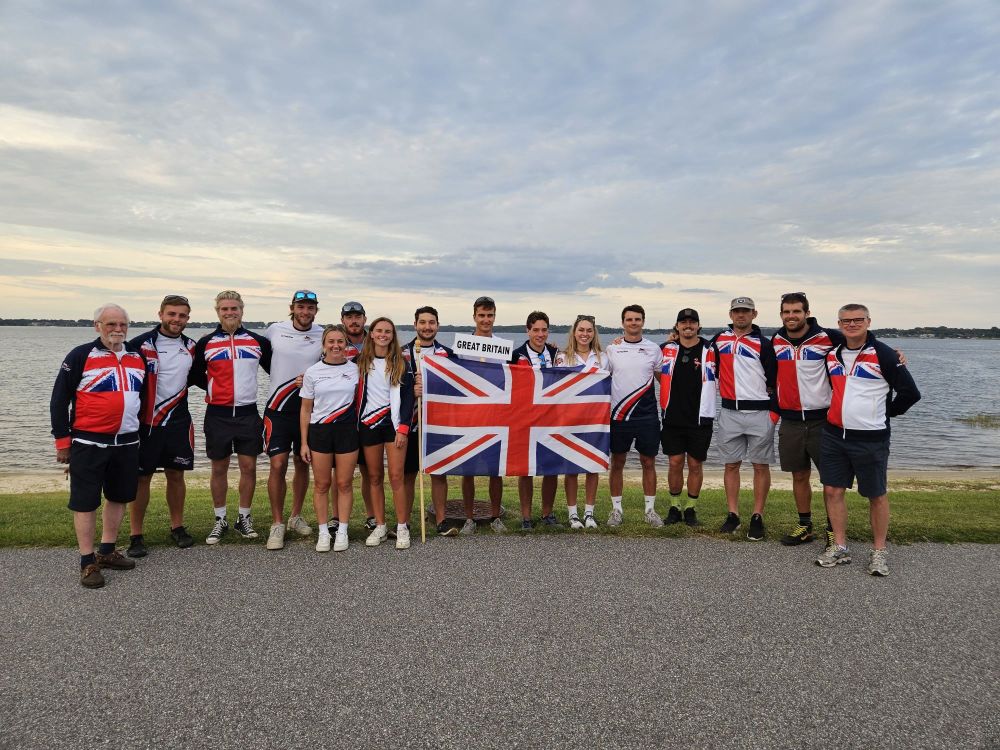 GB Squad & officials at the 2023 World Waterski Championships 