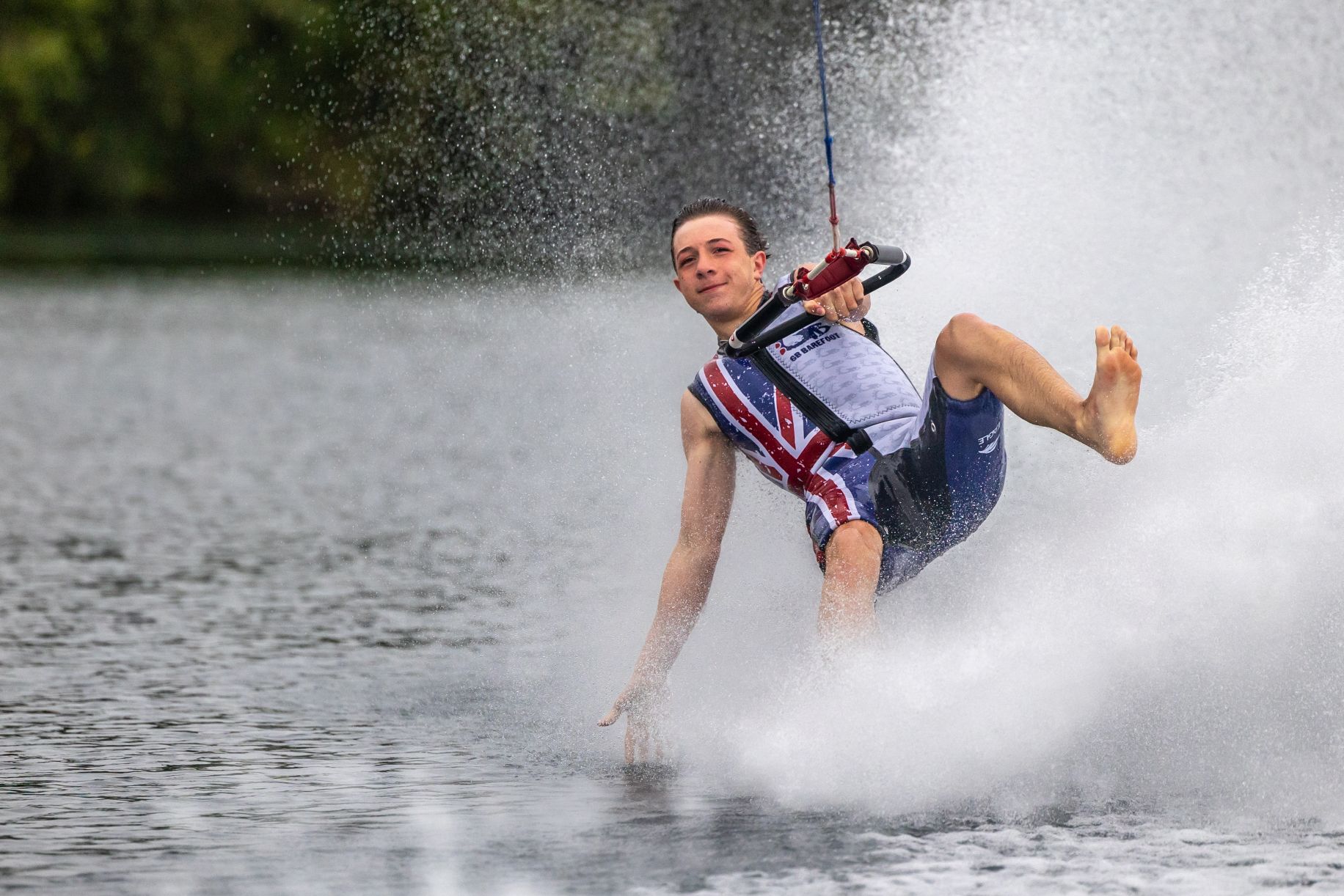 Henry Sullivan, GB barefooter. Photo James Elliott